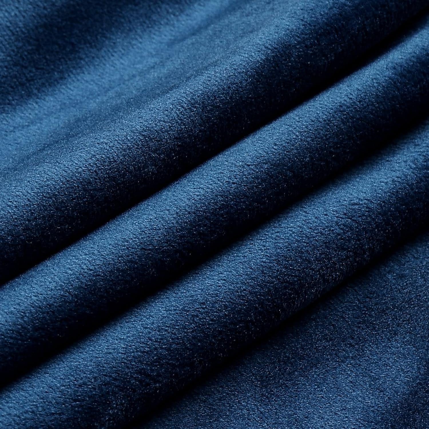 Blue Velvet Throw Pillow Covers 18X18 Pack of 2 Decorative Couch | Soft Solid Boho Cushion Squar Pillow Cases for Chair Sofa Bedroom Farmhouse Living Room Modern Luxury Home Decor Christmas