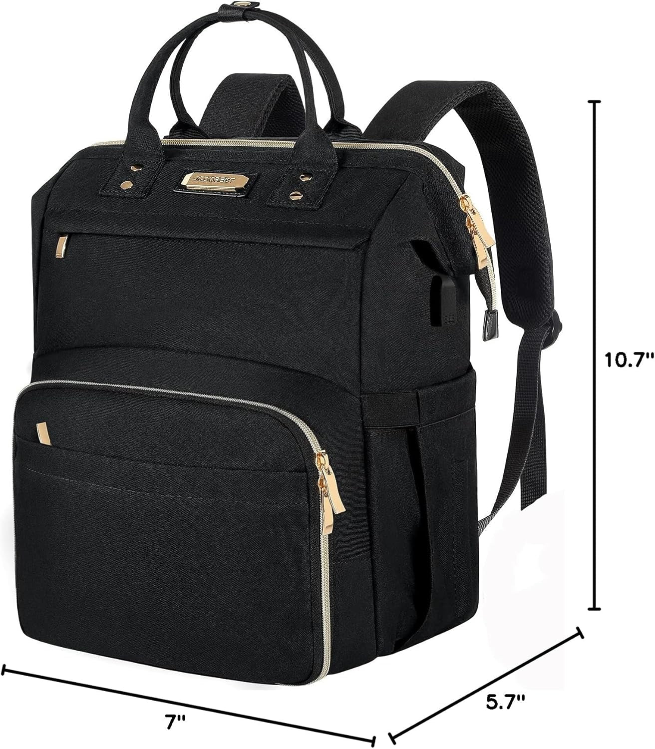 Lunch Bag Backpack, Insulated Cooler Backpack Lunch Box Laptop Backpack for Women Men Fits 15.6 Inch Laptop