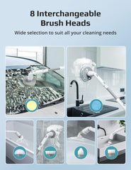 Electric Spin Scrubber, Cordless Electric Scrubber & Stardrops - the Pink Stuff - the Miracle All Purpose Cleaning Paste