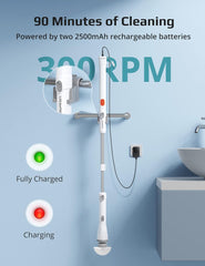 Electric Spin Scrubber, Cordless Electric Scrubber & Stardrops - the Pink Stuff - the Miracle All Purpose Cleaning Paste