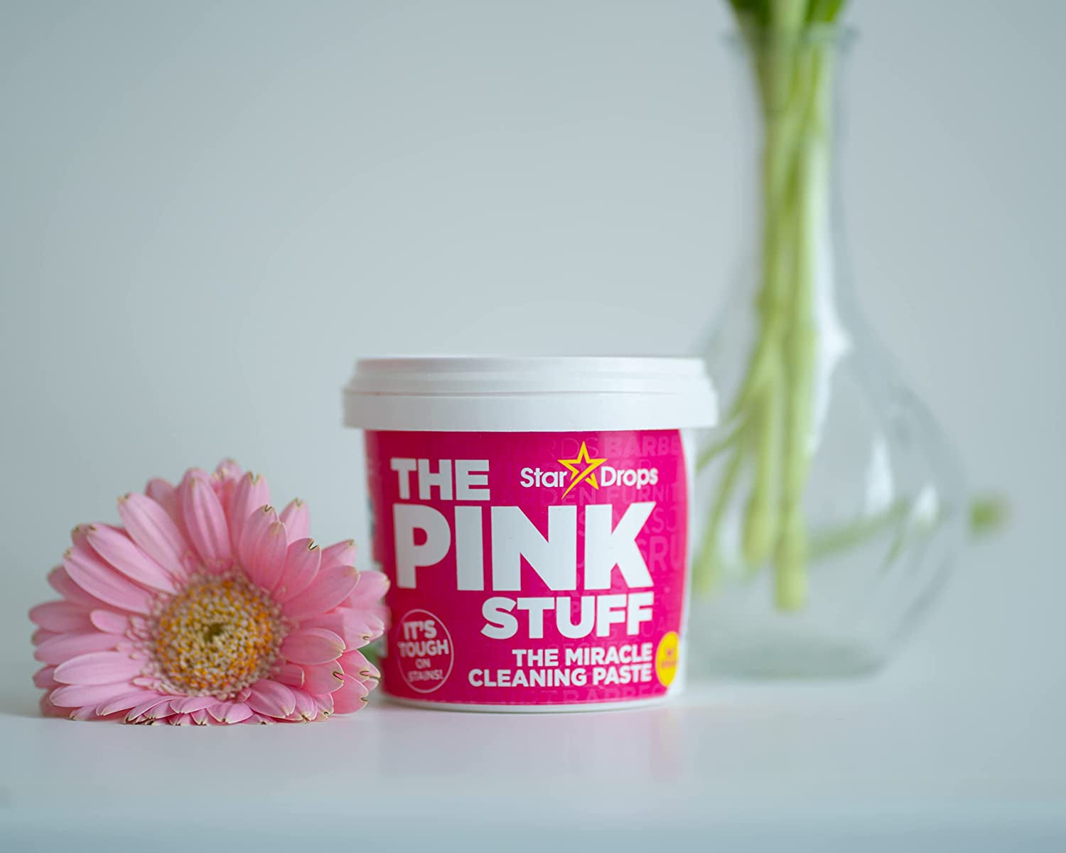 Electric Spin Scrubber, Cordless Electric Scrubber & Stardrops - the Pink Stuff - the Miracle All Purpose Cleaning Paste