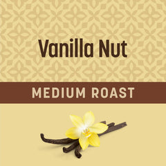 Vanilla Nut Single Serve Coffee Pods, Medium Roast, 100Ct | Compatible with Keurig Coffee Pod Brewers, 100% Arabica Coffee, Convenient Single Serve Brewing, Fresh Brew in Every Cup